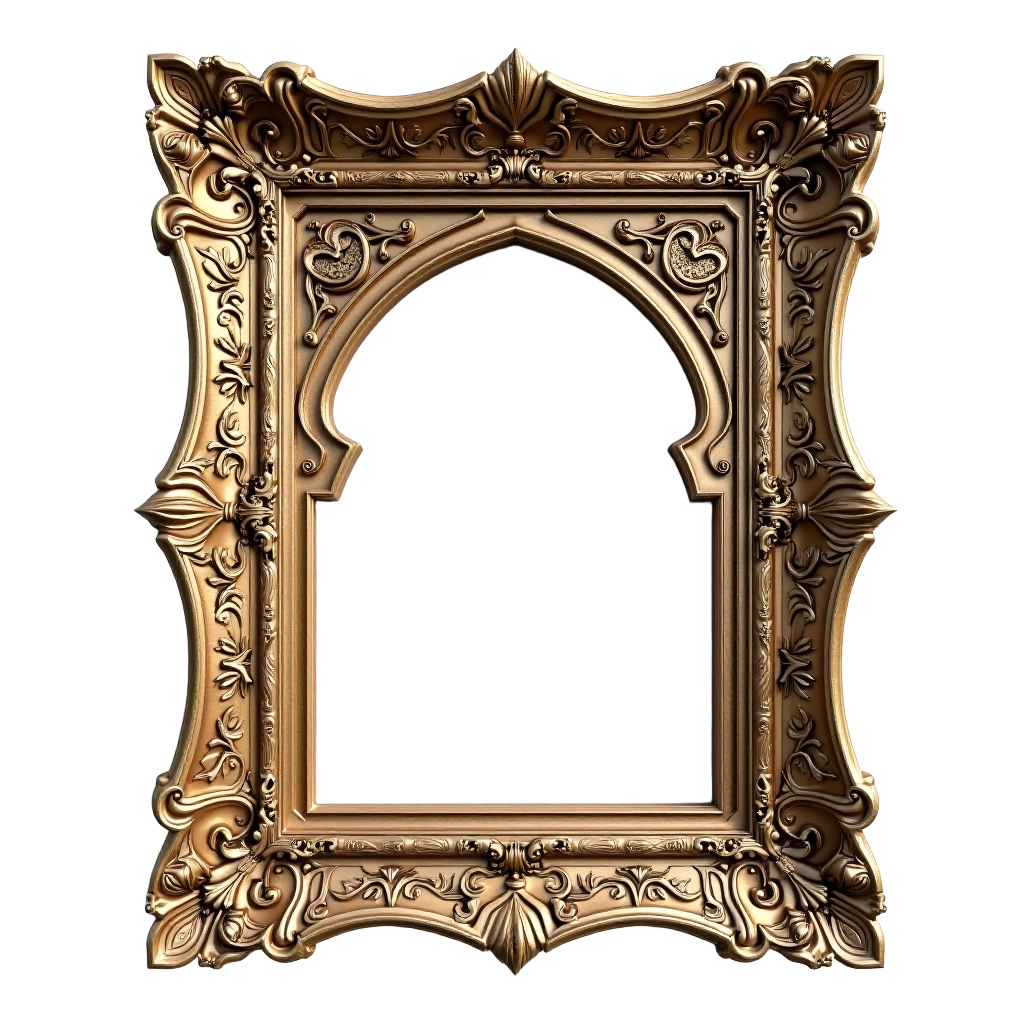 Ornate Baroque Picture Frame